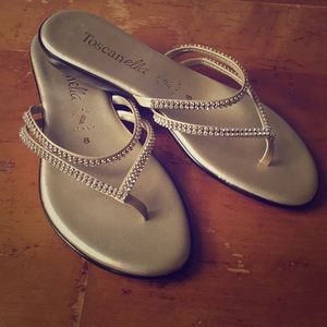 Toscanella jeweled Italian sandal